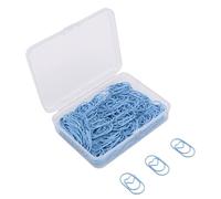 Annadue 150PCS Fermagli per Carta a Forma di Cuore per Ufficio Scuola | Bel design a cuore, materiale metallico antiruggine, presa salda, scatola compatta, utilizzo segnalibro artigianale