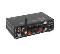 Annadue 2.1 Canale Bluetooth 5.1 Amplificatore Stereo, Amplificatore Digitale HIFI Ricevitore Stereo Audio Domestico con USB TF AUX Digital Coassial per (Spina europea)
