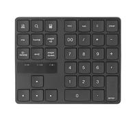 Annadue 2,4 G di Tastiera Numerica Wireless, Tasto Wireless Slim 35 Tasto Portatile con Ricevitore USB Numpad per PC Desktop per Laptop Compatibile con W, OS e Android