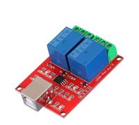 Annadue 2-Channel 5V USB Smart Switch Relay Module | Switch a 2 , controller relè USB, scheda unità 5 V, riproduzione plug , nessun driver necessario, connessione stabile, per