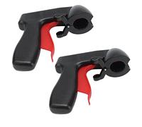 Annadue 2 Pezzi di Vernice Possono Gestire lo Strumento per Pistola a Spruzzo in ABS per Bombolette Spray Aerosol, Set di Accessori Ergonomici per Pittura Fai-da-te per Progetti di Decorazione