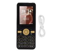 Annadue 2G Telefono Cellulare per Anziani, Telefono Cellulare di Base con Pulsante Grande, Grande Volume, Torcia, Radio FM, Torcia, Display da 2,4 ", Dual Sim, Batteria da 1800 MAh (1)