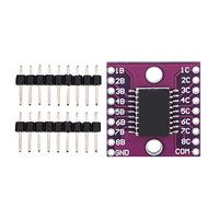 Annadue 2Pz ULN2803A Modulo Driver Darlington Ad Alta Corrente | Array di transistor Darlington, uscita 50 V 500 mA, driver LED lampada relè, compatibile TTL CMOS, interruttore di carico