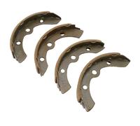 Annadue 4 Pezzi Scarpe Freno per Cart per EZGO 1982 | Compatibile con carrelli elettrici a gas, include set anteriore posteriore, composto privo di , struttura in metallo