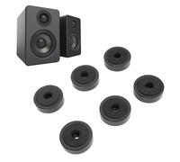 Annadue 40pcs Isolation Feet, Assorbimento degli Urti Amplificatore in Plastica Matro Piede con Spugna Ammortizzante per Altoparlante CD DVD Player