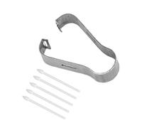 Annadue 5 Pezzi di Stilo Touch Adatto per Galaxy S6 / S7 / S7 + Punte per Note 10/20, Set di Strumenti per pennini S Pen di Ricambio per Stilo Touch (Bianco)