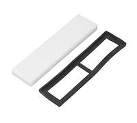 Annadue 8000 Grit Giada Bianca Pietra per Affilare Coltelli da Cucina | Giada bianca naturale, non usa e getta, autoaffilante, base in gomma, chef e casa