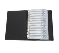 Annadue 8500Pcs 1% 0603 SMD Resistore Libro Campioni | Organizer compatto per componenti, kit di riparazione portatile, cartella in PVC resistente, assortimento di 170 valori,