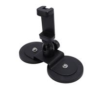 Annadue Action Camera Magnetic Mount, Monte Auto in Lega di Alluminio Regolabile a 360 Gradi con Forte Aspirazione, Design a Doppio Magnete per Azione 5 Pro Cellulare GO 3S