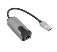 Annadue Adattatore di Rete Cablata 2,5 G, Adattatore di Rete Ethernet da USB A A RJ45 da 2,5 Gbps per Laptop e Desktop, Compatibile con XPS, Thunderbolt /4/3