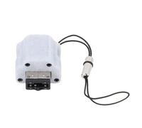 Annadue Adattatore GBA SP, Ricarica di Tipo C e Convertitore Jack per Cuffie da 3,5 Mm, Struttura PETG Stampata in 3D con Corda Anti-perdita per Console di Gioco (GRAY)