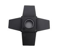 Annadue Aletta a Quattro ante con Griglia a Nido D'ape, Controllo e Assorbimento Preciso della Luce, Grandi Piastre Ombreggianti Regolabili, 5 Filtri Gel Colorati, con Materiale