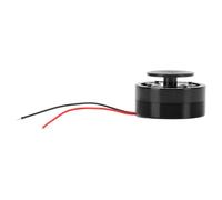 Annadue Altoparlante a Risonanza da 50 Mm 4Ω 25W, Mini Altoparlante Portatile Stereo Compatto con Bassi a Vibrazione a Frequenza Completa con Surround a 360° per Telefono Co (BLACK)