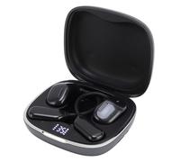 Annadue Aurbù del Traduttore di Lingua AI, Bluetooth 5.4 Tempo Reale 144 Lingue Traduzione, 3 modalità, Cancellazione del Rumore ANC, 6H di Gioco, per la Comunicazione Aziendale di (BLACK)