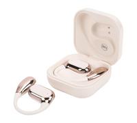 Annadue Auricolari Bluetooth Wireless, Auricolari Ergonomici HiFi Sound Over Ear con Gancio con Microfono a Cancellazione di Rumore per Sport, Corsa, Fitness, Viaggi, 60 Ore di (GOLD)