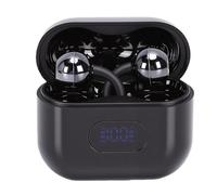 Annadue Auricolari per Traduzione AI, Traduttore in Tempo Reale Bluetooth 6.0 con Supporto 144 Lingue, Microfono con Cancellazione del Rumore ENC, per Riunioni Multilingue di Viag (BLACK)