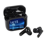 Annadue Auricolari Traduttore in Tempo Reale con 140 Lingue, Auricolari Bluetooth, 3 modalità di Traduzione, Riduzione del Rumore, Batteria da 6 Ore, Resistente All'acqua IPX5, Controllo (BLACK)