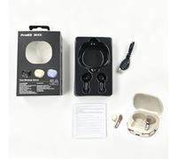 Annadue Auricolari Wireless, Cuffie Semi-in-ear Bluetooth 5.4, Auricolari Resistenti Al Sudore IPX4, Custodia di Ricarica da 150 MAh per lo Sport, Controlli Touch, Chiamata a Doppio Orecchio (Nudo)