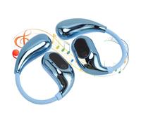Annadue Aurnoscheni di Traduzione AI, 144 Lingue Translator Ear Buds Bluetooth 5.4 Cumo di Traduzione per Musica e Chiamate, Traduzione Wireless con App per IOS e Android (BLUE)