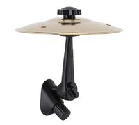 Annadue Auto per Cymbal Air Vent, Mini Piatti di Crash Tamburi per Ventilazione Auto, Mini Piatti a Clip-on per Amanti della Musica, Rendi la Tua Guida più Divertente per Berline SUV (GOLD)