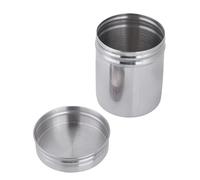Annadue Barattolo Sigillato in Acciaio Inossidabile, Contenitore Grande per tè e caffè in Grani con Coperchio Ermetico, Contenitore per Alimenti Portatile per Dispensa da (S550 ml 8000 mAh)