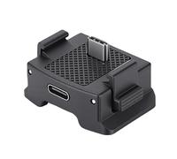 Annadue Base Adattatore di Ricarica Magnetica, Dock da Tavolo a Sgancio Rapido con Foro per Vite da 1/4 di Pollice, Supporto Arca a Doppio Artiglio, per Fotocamera Action 3