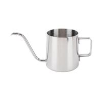 Annadue Bollitore a Collo di Cigno, Bollitore per caffè con Beccuccio a Collo di Cigno, Caffettiera da Campeggio in Acciaio Inossidabile 304 per Viaggi all'aperto, Teiera con Impugnatura Comoda