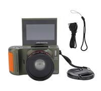 Annadue Camera Digitale 4K 64MP con Schermata a 3 ", Zoom 18x, Focus Automatico, Antigelli, Fotografia Wifi Videocamera Vlog Cam per Viaggi, Rilevamento 'espressione Facciale (GREEN)