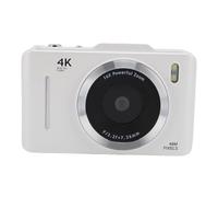 Annadue Camera Digitale 4K, Fotocamera Autofocus HD da 48 MP con Zoom Digitale 16x, Schermo da 2,8", Scrematura Anti -sceneggiatura, Telecamera da Viaggio Compatta per Adolescenti (WHITE)