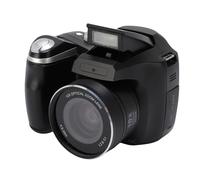 Annadue Camera DSLR 4K 60MP con Sensore CMOS, Fotocamera Digitale Zoom Ottica 12x, Flash LED, Schermo HD, Batteria Extra, per la Fotografia di Scenari di Ritratto di Viaggio (BLACK)