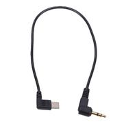 Annadue Cavo di Scatto della Fotocamera da USB C a 3,5 Mm 30 Cm Ad Angolo | PVC, Rame Non Ossigenato, Connettore Placcato Oro, Studio, Time Lapse, A7M5 A7CII A7R6 Fit, Cavo Telecomando