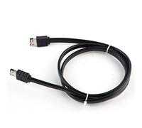 Annadue Cavo Serial ATA, Cavo Dati SATAII 3Gbps da 1 M Cavo Dati per Disco Rigido Esterno per Dischi Rigidi ESATA, unità Ottiche ESATA e Altri Dispositivi di Interfaccia ESATA
