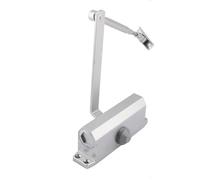 Annadue Chiudiporta, Chiudiporta Automatico Idraulico con Molla Buffer, Solt da 40-65 Kg, con Posizionamento Domestico per Porte Tagliafuoco Apriporta