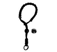 Annadue Cinghia da Polso per Telecamera Portatile, Cinghia Antide -perso della Telecamera per Tasca 3 X5 X4 con Cuscinetto Morbido Assorbente per Sudore Regolabile a Vite da 1/4 di (BLACK)