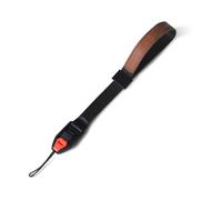 Annadue Cinghia del Polso della Fotocamera, Cinturino di Sicurezza a Rilascio Rapido Magnetico Regolabile con Vera Pelle, Cuscinetto di Carico da 90 Kg, Regolazione una Mano (BLACK)