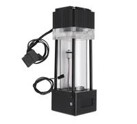 Annadue Combinazione Pompa/Serbatoio di Raffreddamento Ad Acqua 12V, Serbatoio da 216 Ml, Pompa 'Acqua da 600 L/h, Porta Filettata G 1/4, Strumento per Scambiatore di Calore del di