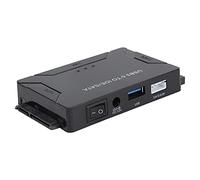 Annadue Convertitore da USB 3.0 a SATA/IDE Set di Adattatori per Disco Rigido Esterno per Disco Rigido Universale 2.5/3.5 IDE HDD/SSD, DVD-ROM CD-ROM CO-RW DVD-RW DVD+RW e Altri, Supporto 4 TB(EU)