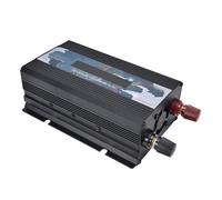 Annadue Convertitore di Potenza da 300 W, Inverter di Potenza CC da 12 V a CA 220 V, Convertitore di Intelligente con Display, Inverter per Auto in Lega di Alluminio per Viaggi in, Adattatore di