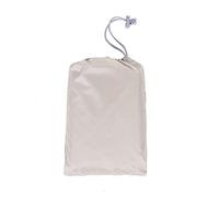Annadue Copertura Impermeabile per Mobili da Giardino per Poltrona Lounge da Esterno taffetà in Poliestere Rivestito Argento 190T Beige con Coulisse (Beige)