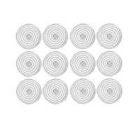 Annadue Copertura per Pulsanti Copertura per Pulsanti Meccanici di Ricambio da 12 Pezzi per Kailh per Cherry per TTC per Akko per Glorious Caps (White)