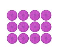 Annadue Copertura per Pulsanti Copertura per Pulsanti Meccanici di Ricambio da 12 Pezzi per Kailh per Cherry per TTC per Akko per Glorious Caps (Purple)