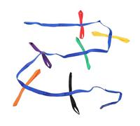 Annadue Corda da Passeggio di Sicurezza, Corda per Supervisione con 12 Maniglie Colorate, Prescolare con Maniglie per Asilo Nido, attività di Transizione nel Corridoio dell'aula, di Camminata per