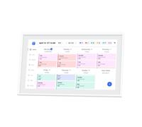 Annadue Cornice Digitale Intelligente da 10,1 Pollici con Wi-Fi, Calendario Digitale Touchscreen, Organizer Familiare per Orari Domestici, Pianificatore di Pasti, Gestore di attiv (Spina europea)