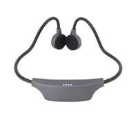 Annadue Cuffie a Conduzione Ossea, Cuffie Wireless Bluetooth 5.3, Lettore MP3 Integrato, 16 GB, Impermeabili IPX8, Ideali per Nuotare, Correre, Andare in Bicicletta (GRAY)