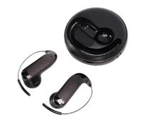 Annadue Cuffie per Traduzione in 144 Lingue, Auricolari con Gancio per L'orecchio con Microfono ENC con Cancellazione del Rumore, Traduzione in Tempo Reale, per Riunioni di Lav (BLACK)