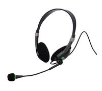 Annadue Cuffie USB con Microfono con Cancellazione del Rumore, Stereo HD Cuffie per Computer Cablate con Controllo in Linea del Volume e Disattivazion