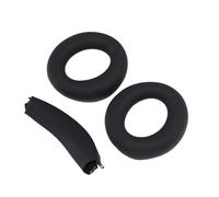 Annadue Cuscinetti Auricolari e Fascia per Soundcore Q45 Q35 Q30, Set Copri Auricolari in Silicone, Design Delicato Sulla Pelle, Lavabile, per la Protezione delle Cuffie