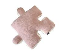 Annadue Cuscino in Peluche, Cuscino Ultra Morbido per Divano Letto, a Forma Speciale Puzzle per Decorazioni per la Casa con Finestra (PINK)