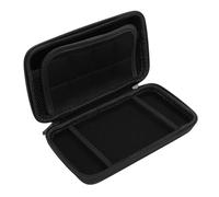 Annadue Custodia da Viaggio da Viaggio per Console per 2DS XL 2DS LL per 3DS 3DS, con Custodia da Viaggio Protettiva Rigida da 8 Slot (BLACK)