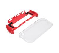 Annadue Custodia Protettiva per Interruttore OLED, Impugnatura per Console Portatile Antiscivolo Antiurto, Copertura Agganciabile Al PC per Giochi da Viaggio per Console Portatile (rosso)